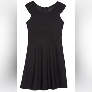 Ava & Yelly Girls Black Skater Dress Size 10